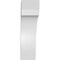 Ekena Millwork 5 1/2-in. W x 12-in. D x 20-in. H Legacy Architectural Grade PVC Knee Brace BRCP055X12X20LEC - alternate 3
